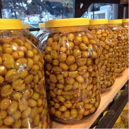 Tatlılanmış Yeşil Kırma Zeytin (3KG)
