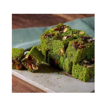 Çifte Kavrulmuş Antep Fıstıklı Tozlu Lokum (500GR)