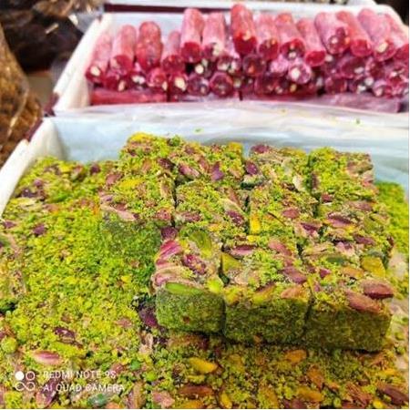 VALİ LOKUMU ÜZERİ ANTEP FISTIKLI (500GR)