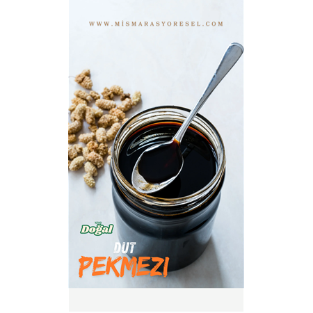 YENİ MAHSUL DUT PEKMEZİ (500GR)
