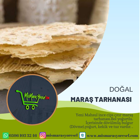 Çerezlik Ev Yapımı Cips Tarhana  (5kg )