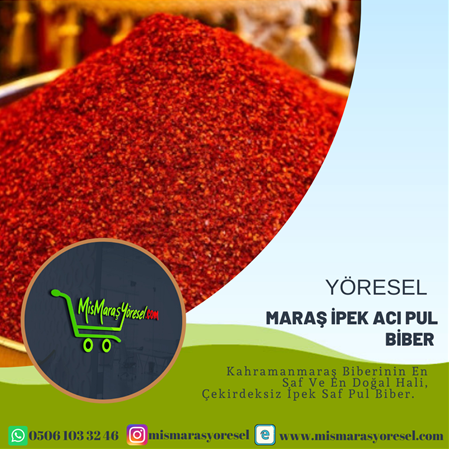 İpek Pul Biber Acı