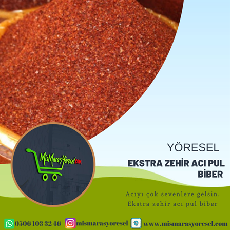 Çok Acı Zehir Biber