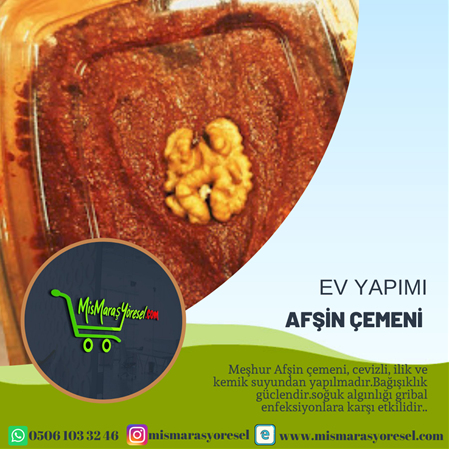Çemen Ev Yapımı Az Acılı (500gr)