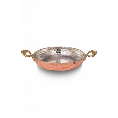 Maraş El İşi Bakır Tava - No 3 ( 18 Cm)