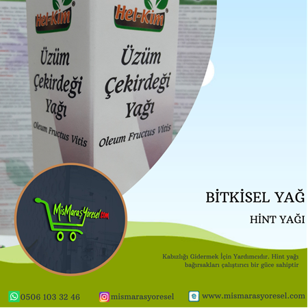 ÜZÜM ÇEKİRDEĞİ YAĞI 20 ML