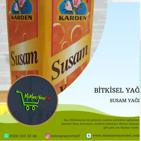 SUSAM YAĞI 20 ML